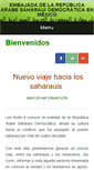 Mobile Screenshot of embajadasaharauimexico.org